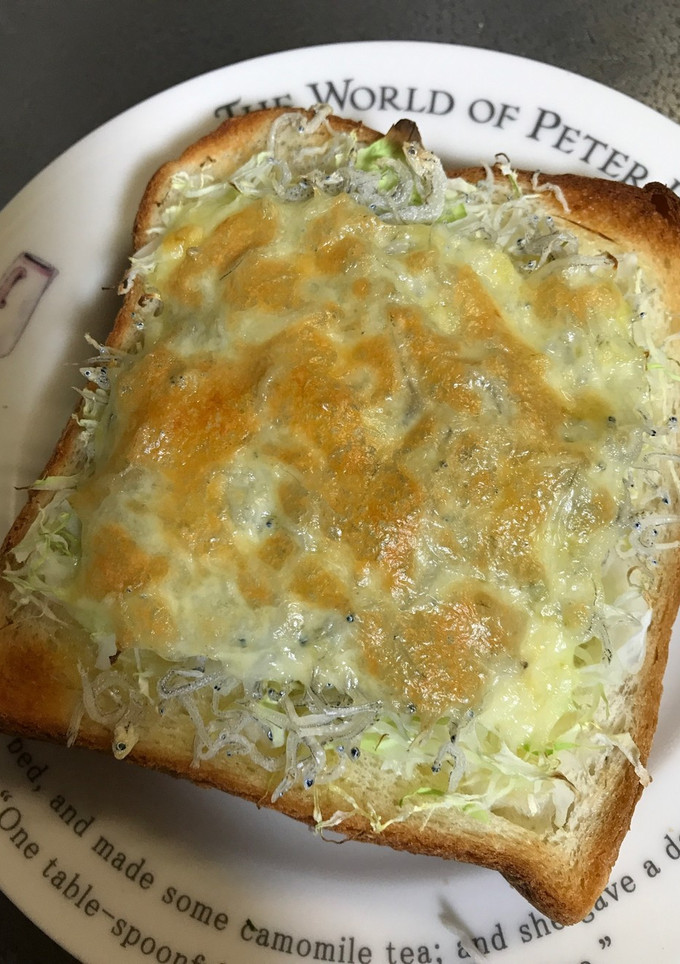 めんどくさがり屋のちりめんトースト-レシピのメイン写真