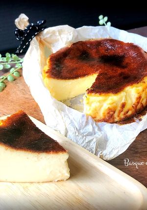 超簡単バスクチーズケーキ-レシピのメイン写真