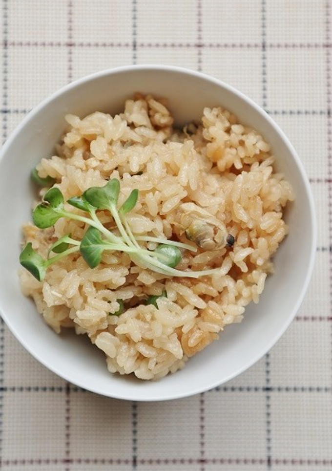 あさりとグリンピースの炊き込みご飯-レシピのメイン写真