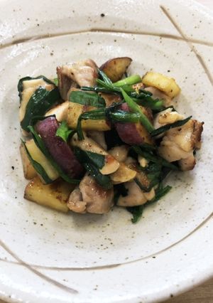 豚肉と野菜の梅肉炒め【ここから栄養士】-レシピのメイン写真