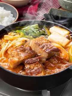プチッとキムチ鍋!〆はサッポロ一番-レシピのメイン写真