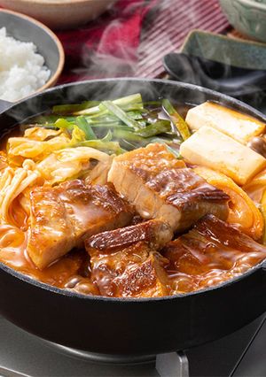 プチッとキムチ鍋！〆はサッポロ一番-レシピのメイン写真