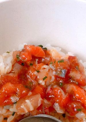 子供も大好き〜ナメロウ丼-レシピのメイン写真