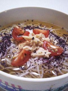 新感覚☆ツナゆかりそうめん♬-レシピのメイン写真