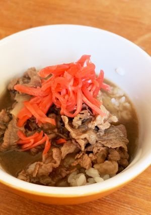【 すき家風 】牛丼-レシピのメイン写真