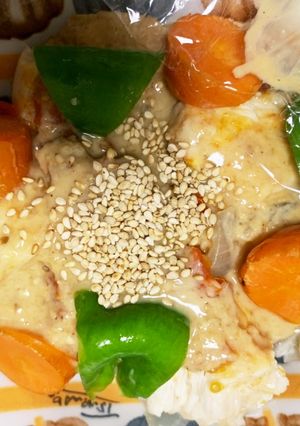 全てレンジ根菜たっぷり棒棒鶏風胡麻味噌煮-レシピのメイン写真
