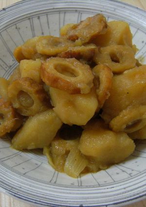 ちくわの底力！　　ちくジャガカレー味-レシピのメイン写真