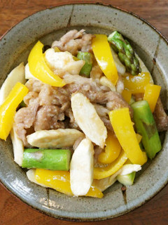 マコモダケと彩野菜のオイスター味噌炒め-レシピのメイン写真