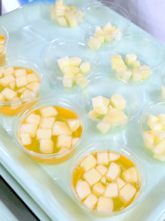 りんごゼリー(てしおこども食堂)-レシピのメイン写真