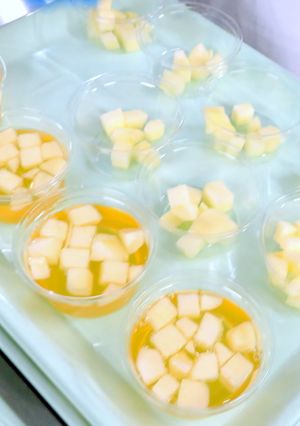りんごゼリー（てしおこども食堂）-レシピのメイン写真