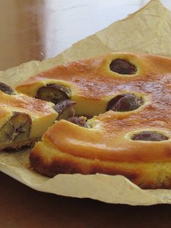 栗の渋皮煮の大人なチーズケーキ-レシピのメイン写真