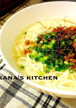 ピリ辛肉味噌☆にゅうめん-レシピのメイン写真