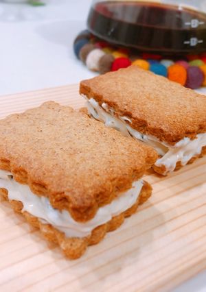 レーズンクリームチーズサンドクッキー-レシピのメイン写真
