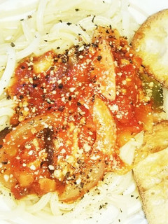 無油ミートパスタ(血管ダイエット1418-レシピのメイン写真