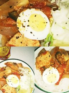 ラタトゥーユ丼(血管ダイエット1419)-レシピのメイン写真