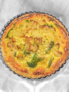 パイシートで作る野菜キッシュ-レシピのメイン写真