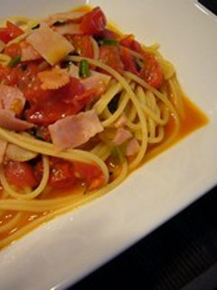 ミニトマトの簡単和風パスタ-レシピのメイン写真
