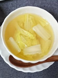 あさりの出汁を使った白菜のスープ♡-レシピのメイン写真