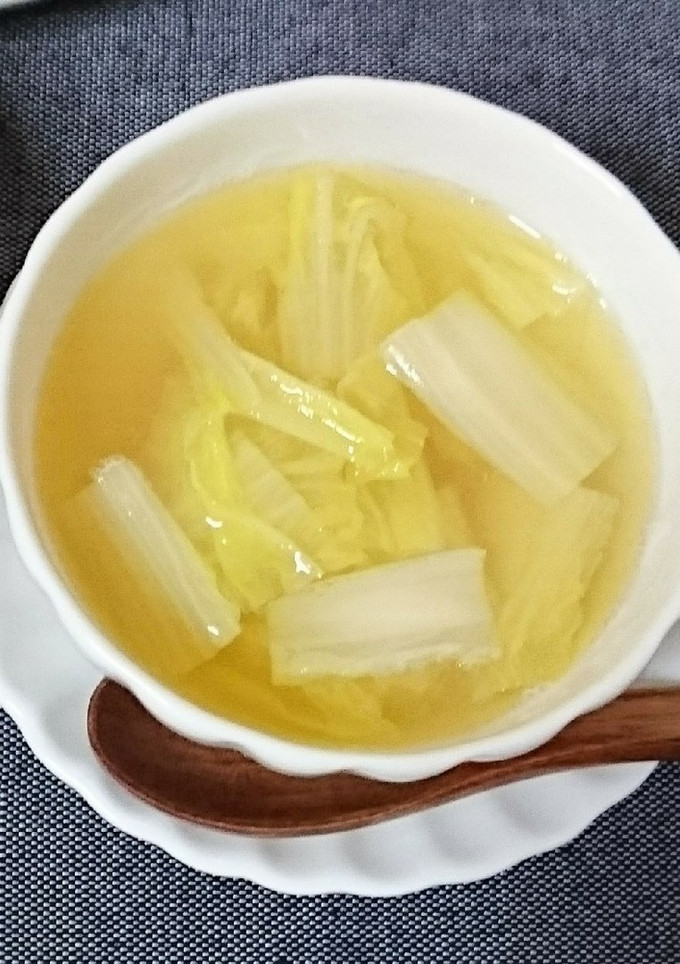あさりの出汁を使った白菜のスープ♡-レシピのメイン写真
