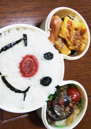スノーマン!弁当-レシピのメイン写真
