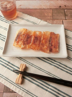 簡単包まない★ミートローフとナスの棒餃子-レシピのメイン写真