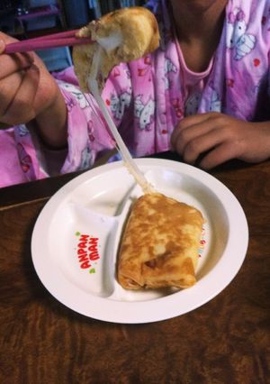 伸び〜る‼チーズドッグლ(´ڡ`ლ)-レシピのメイン写真