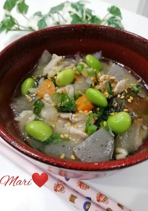 まごはやさしい味噌汁-レシピのメイン写真