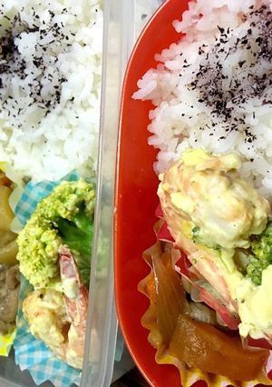 お弁当！2019年10月4日-レシピのメイン写真