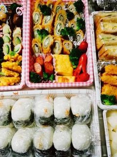 幼稚園年長運動会お弁当大人3人子供1人-レシピのメイン写真