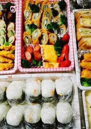 幼稚園年長運動会お弁当大人3人子供1人-レシピのメイン写真
