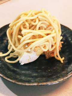 簡単 モンブラン-レシピのメイン写真