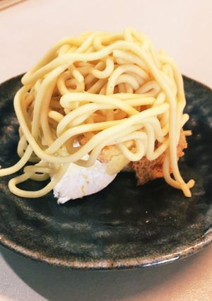簡単 モンブラン-レシピのメイン写真