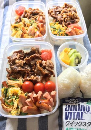 野球☆1キロ弁当☆覚書☆11-レシピのメイン写真