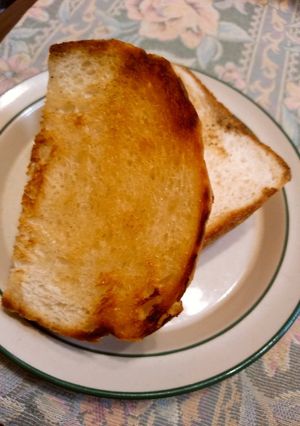 フライパンで~バタートースト-レシピのメイン写真