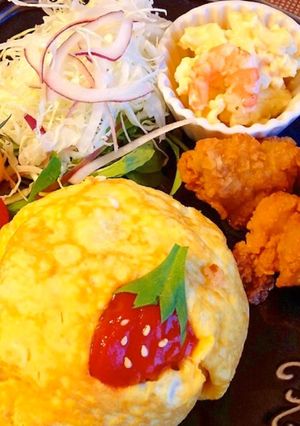 卵がやぶれちゃったオムライスのアレンジ☆-レシピのメイン写真