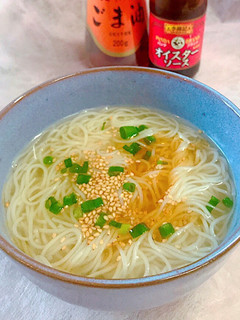 簡単!そうめんで あっさり中華そば風-レシピのメイン写真