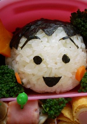 キャラ弁☆ちびまるこお弁当♪-レシピのメイン写真
