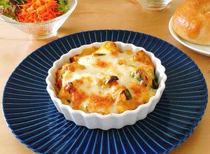 ♪かぼちゃとチキンのほっこりグラタン♪-レシピのメイン写真