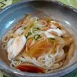 そうめん甘酢みょうが和え