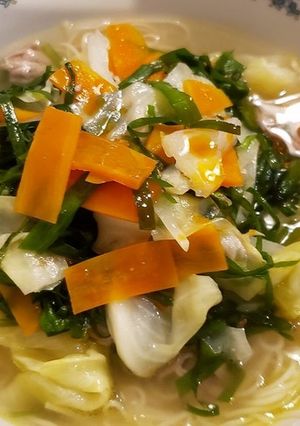 タンメン風そうめん-レシピのメイン写真
