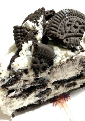 材料3つ★焼かないオレオチーズケーキ-レシピのメイン写真