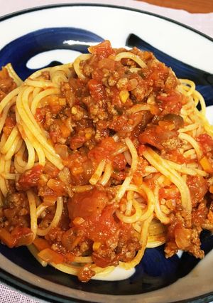 トマト缶で簡単!ミートソース!-レシピのメイン写真
