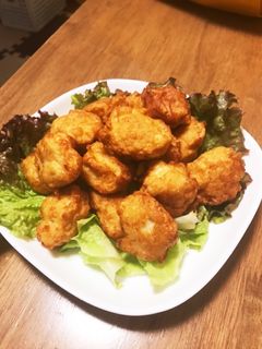 はんぺんと鶏肉のからあげ?ナゲット?-レシピのメイン写真