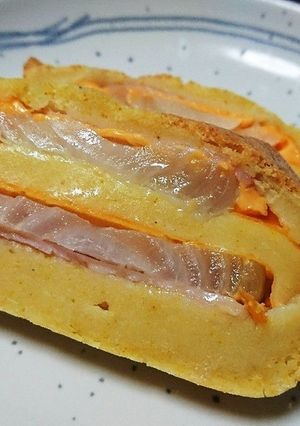 絶品✨米粉で作るオニオンハムチーズパン-レシピのメイン写真
