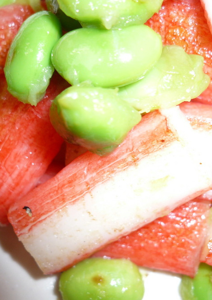 枝豆とカニカマの炒め物-レシピのメイン写真