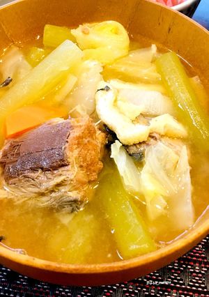 さばの味噌煮汁-レシピのメイン写真