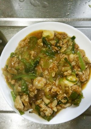 あんかけかた焼きそば-レシピのメイン写真