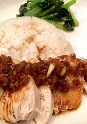 シンプル☆和風シンガポールチキンライス-レシピのメイン写真