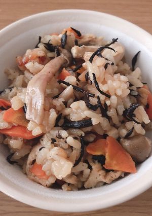 簡単!!炊き込みご飯-レシピのメイン写真
