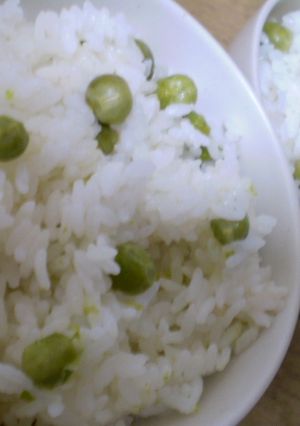 グリンピースで豆ごはん-レシピのメイン写真